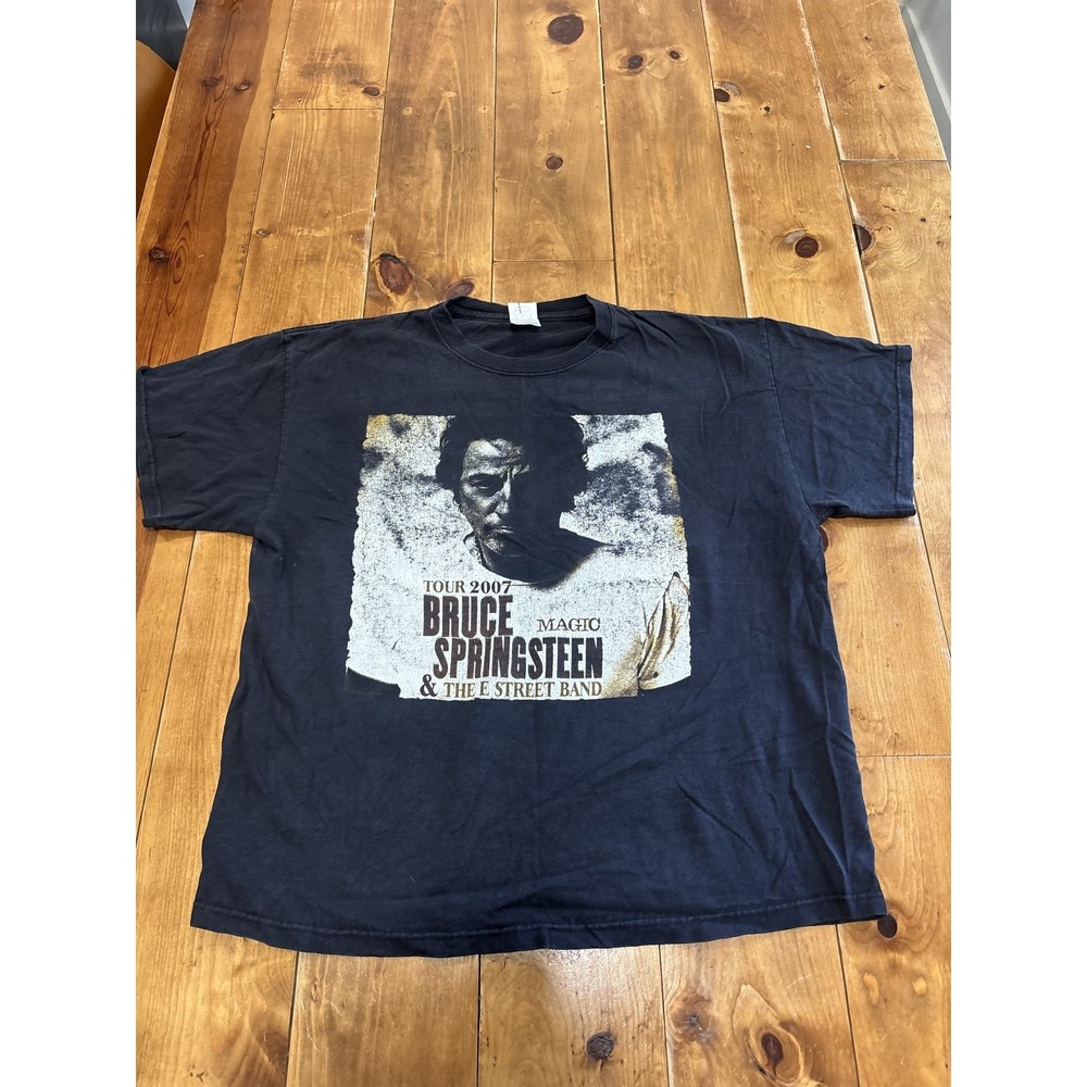 Vintage 2007 Bruce Springsteen & E Street Band Magic Tour Concert T-Shirt Men's